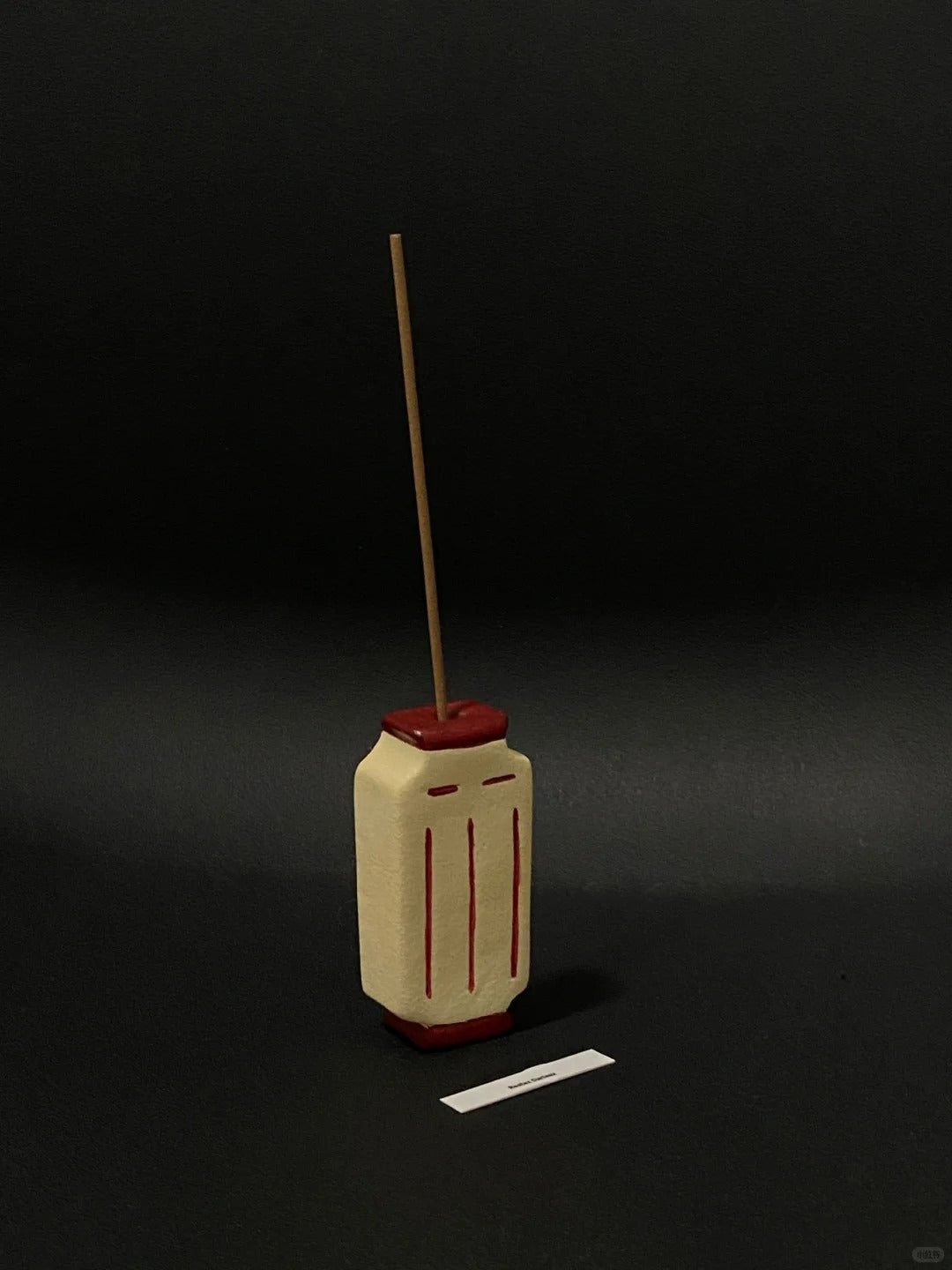 Mini Vase Incense Holder_Warm Sand