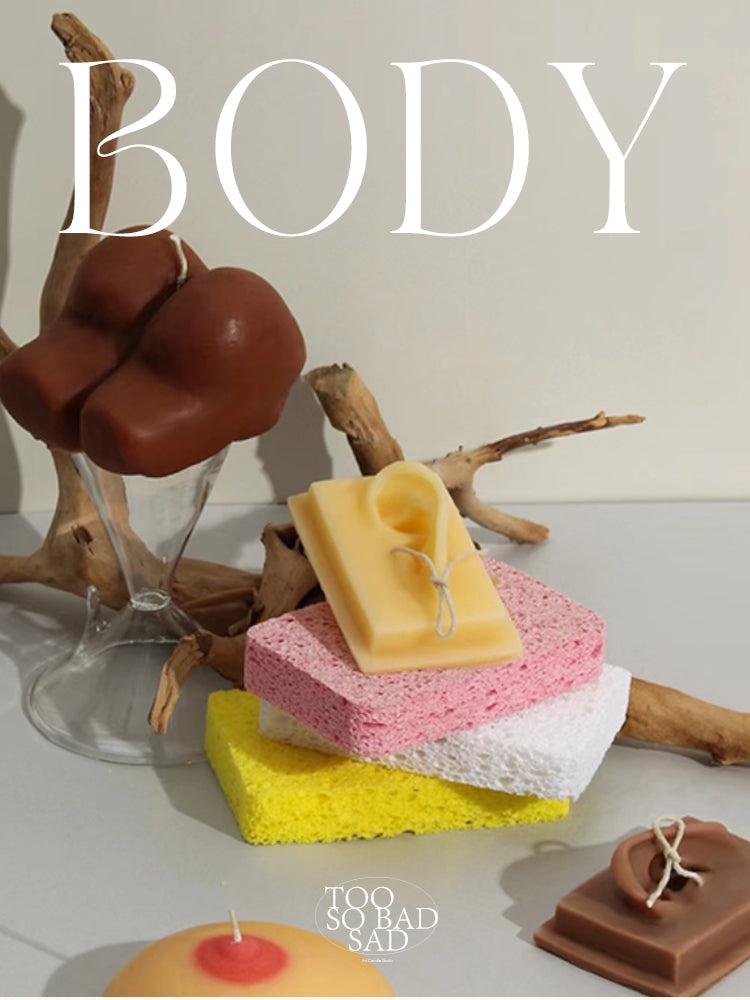 My Body Sculpted Scented Candle