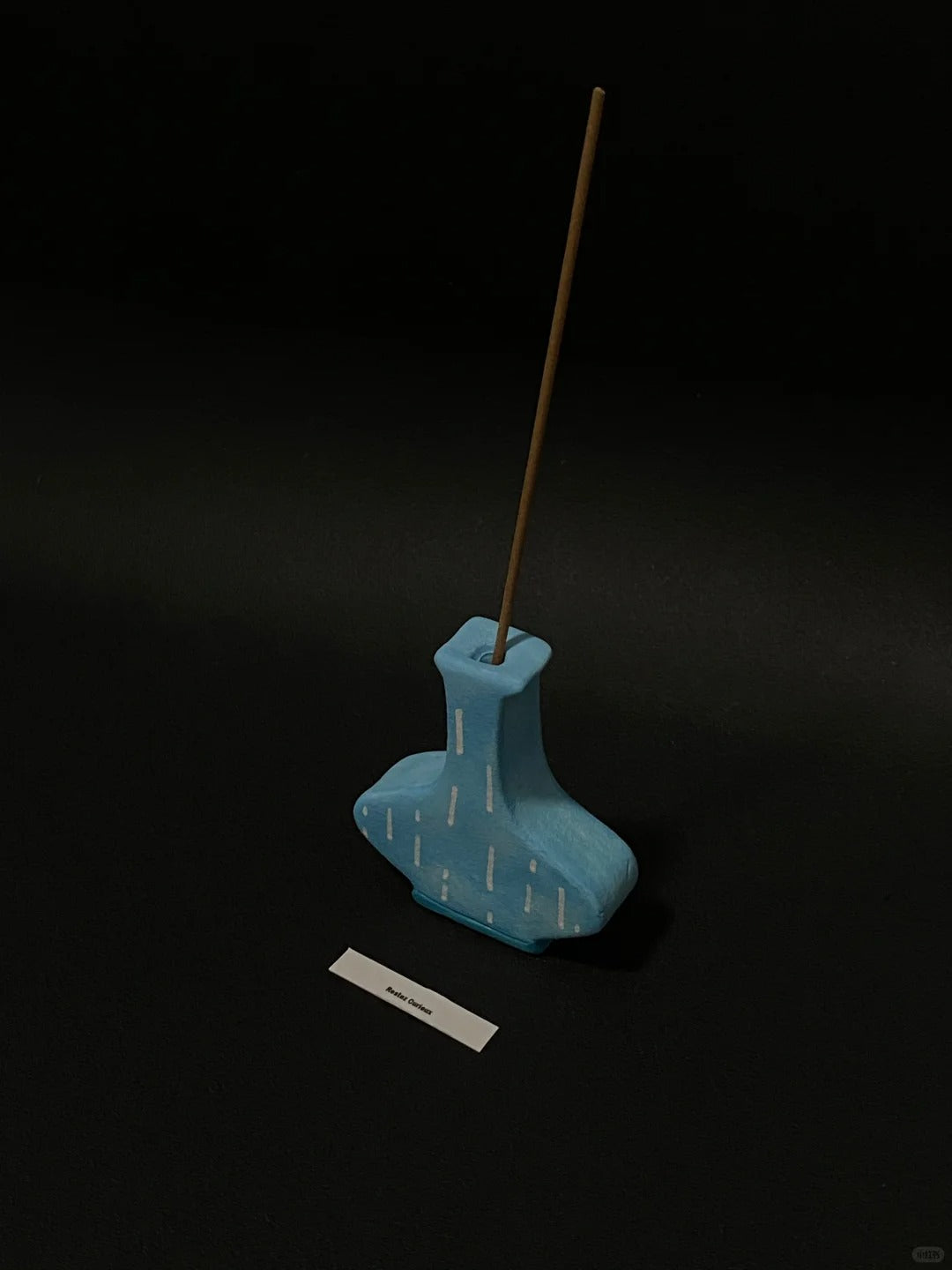 Mini Vase Incense Holder_Whispering Blue