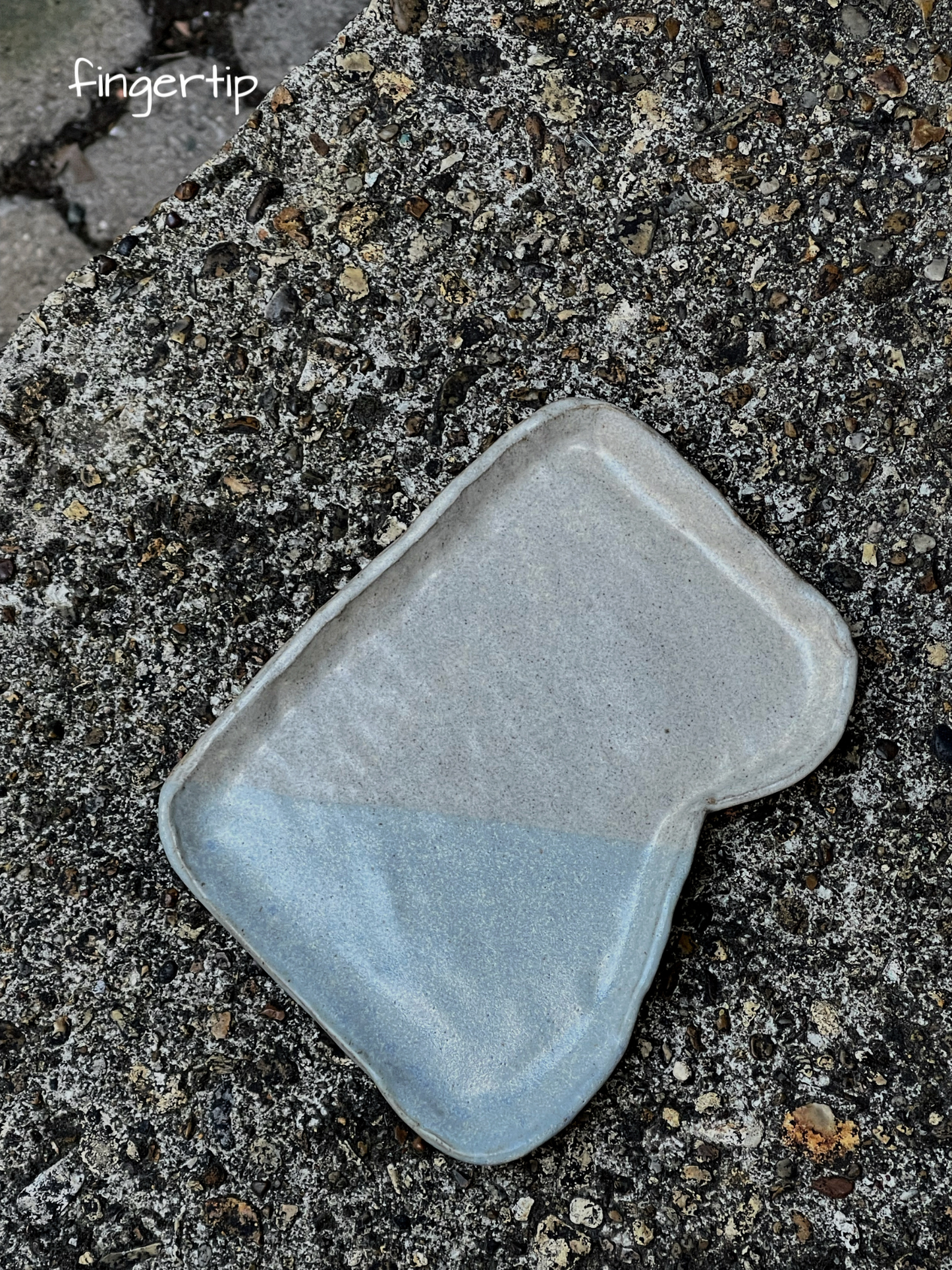 fingertip Handmade Ceramic Jewelry Dish