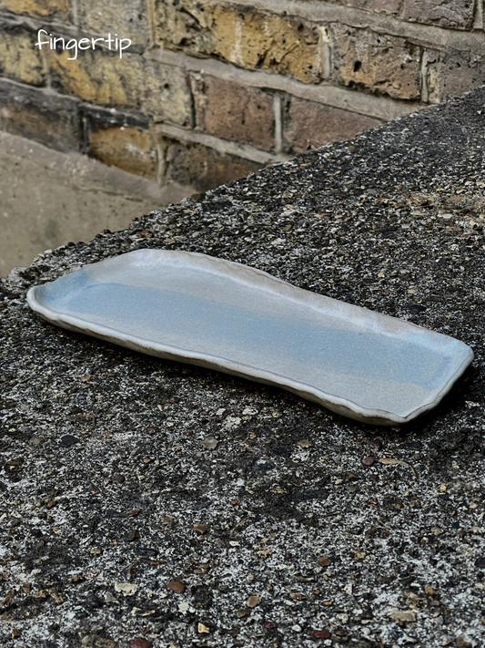 Handmade Stoneware cheese plate