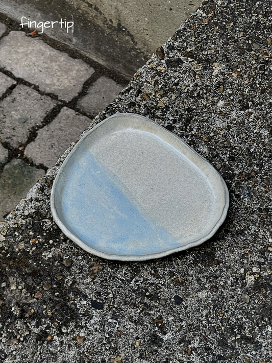 Handmade Stoneware Serving Plate