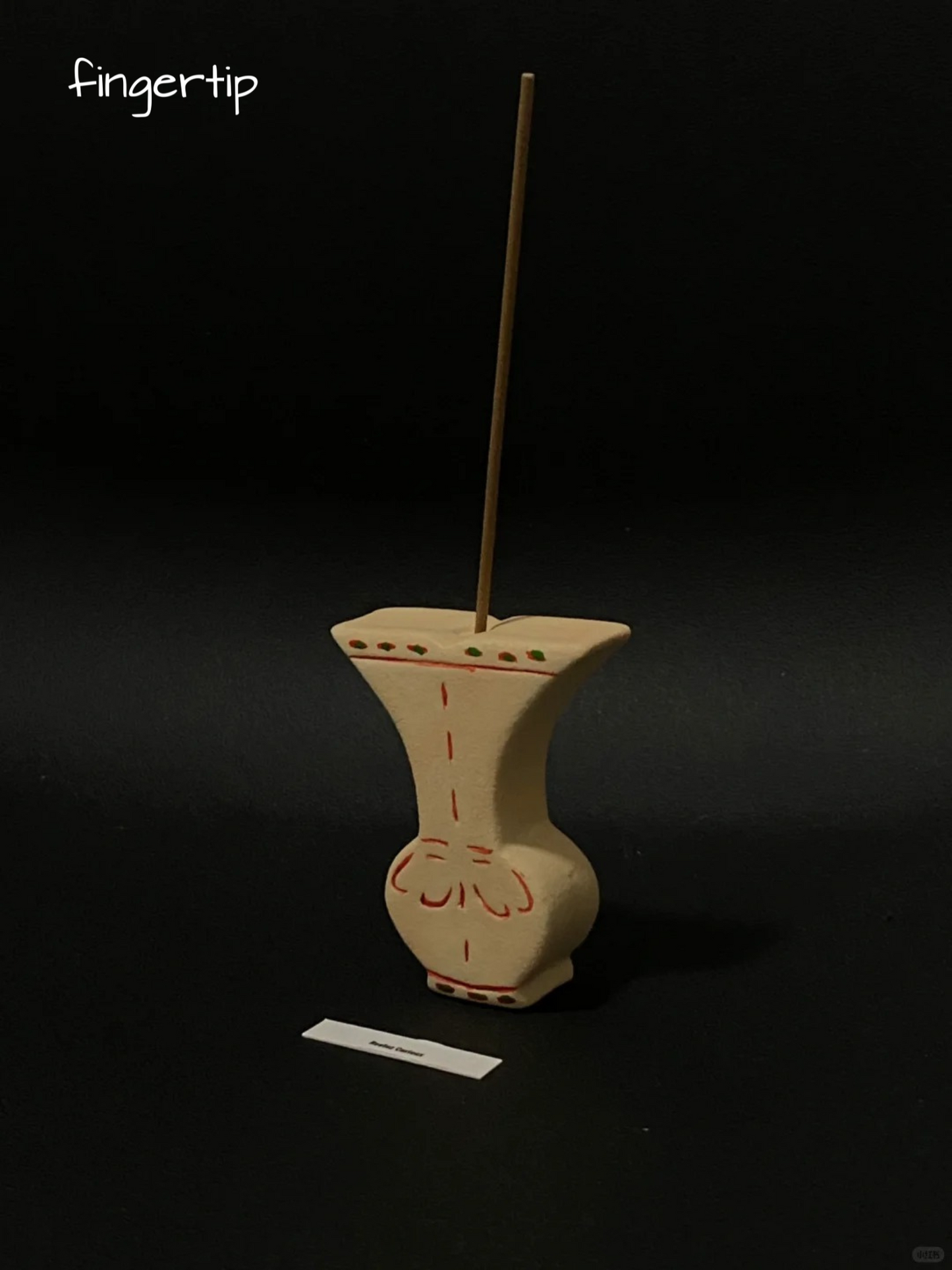 Mini Vase Incense Holder_Sunset Peach
