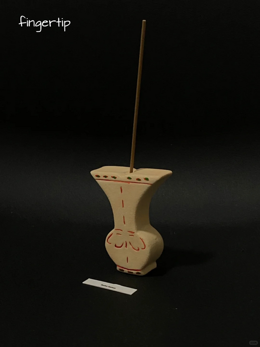 Mini Vase Incense Holder_Sunset Peach