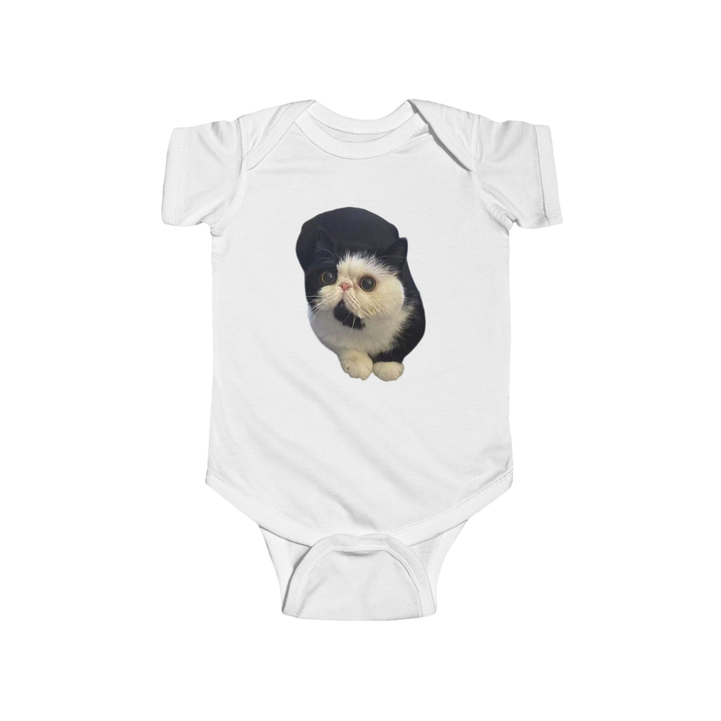 Infant Bodysuit with Cute Kitten Photo - Baby Onesie
