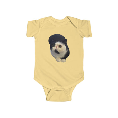 Infant Bodysuit with Cute Kitten Photo - Baby Onesie
