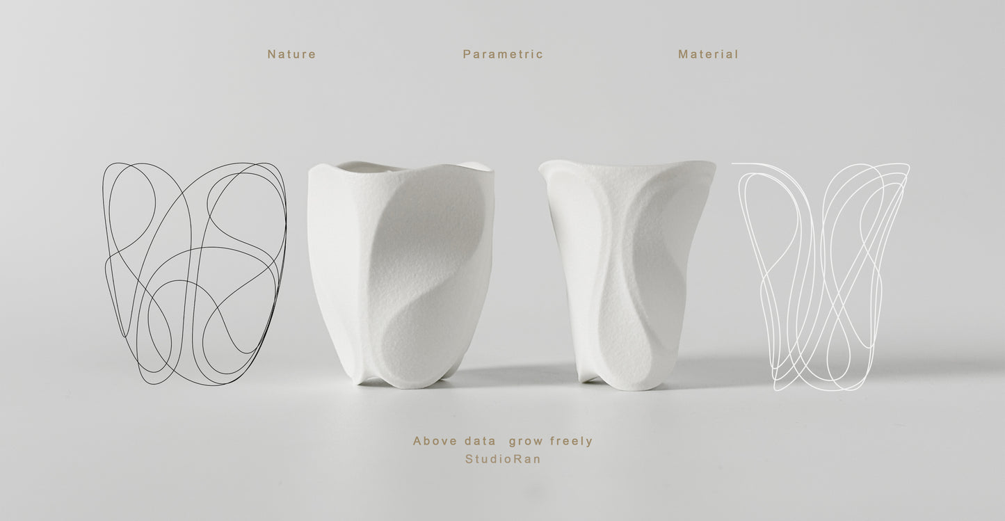 Curve Series Ceramic Cup
