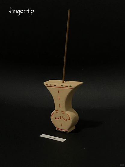Mini Vase Incense Holder_Sunset Peach