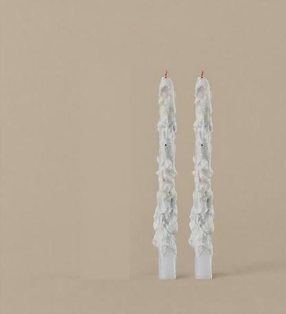 Gradient Drip Art Candles